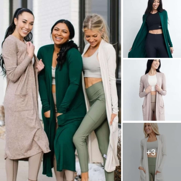 Savvi Duster Knit Cardigan - Picture 1 of 16